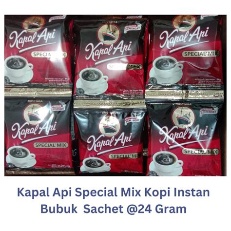 Jual Kapal Api Special Mix Kopi Instan Bubuk Sachet Gram Sachet