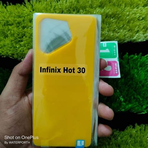 Infinix Hot X Back Poly Clear Cystal Transparent Back Jell