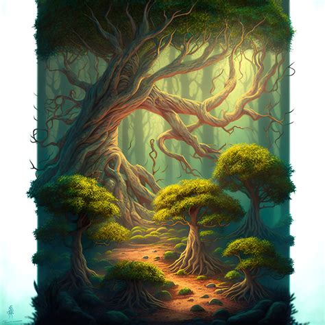 Enchanted Forest by dxart7 on DeviantArt