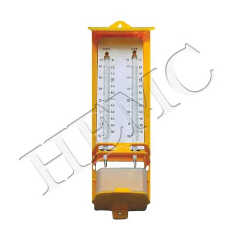 Wet And Dry Bulb Hygrometer Deluxe Laboratory Products