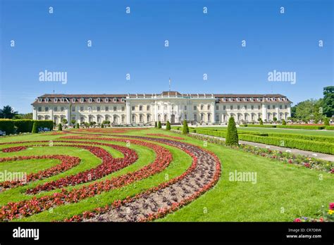 Schloss Ludwigsburg Palace, Blossoming Baroque gardens, Neckar, Baden ...