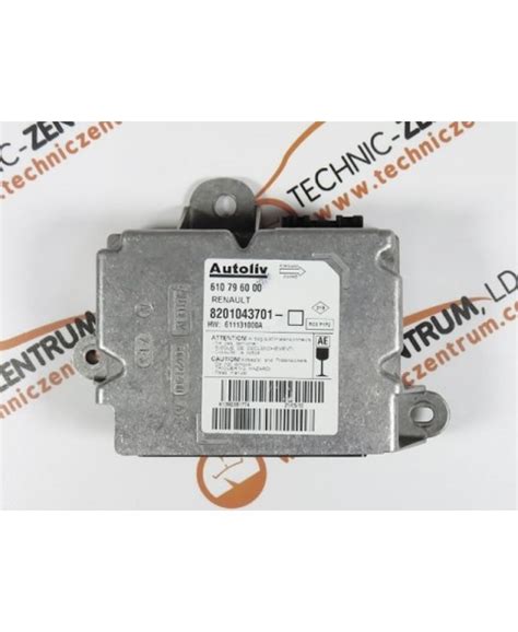 Module Boitier Airbag 8201043701 TechnicZentrum