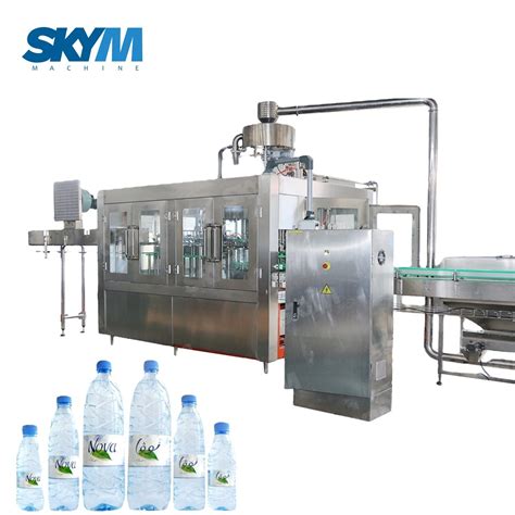 High Speed 3 1 Rotary Type Mineral Pure Drinking Water Filling Machine