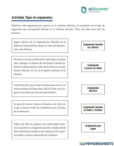 Actividades Con Textos Argumentativos Image To U