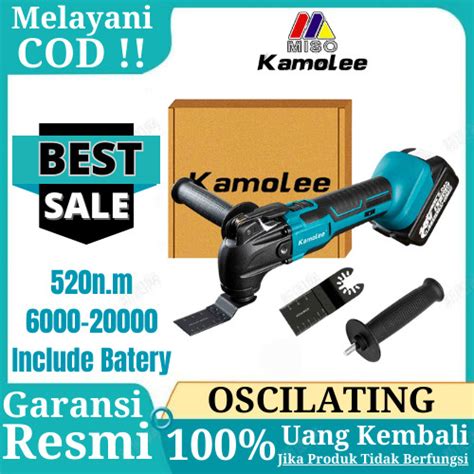 Promo Kamolee Mesin Oscillating Electric Cordless Multifungsi