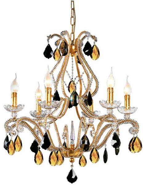 Casa Padrino Lustre Baroque Cristal De Luxe Or Noir X H Cm