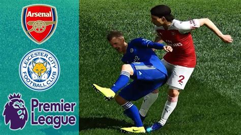 Pes 2019 Leicester City Vs Arsenal Prediction English Premier