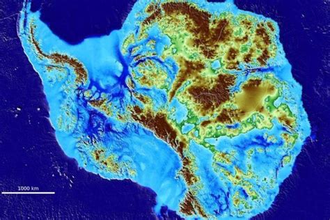 Map reveals land beneath Antarctic ice sheet in unprecedented detail ...