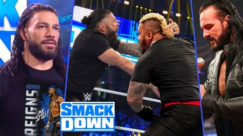 WWE SmackDown 14 June 2024 Roman Reigns Returns Against Solo Sikoa