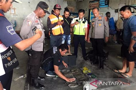 Polres Jayawijaya Gagalkan Penyelundupan Ganja Lewat Pesawat Antara News