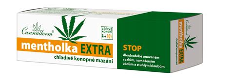 Cannaderm Mentholka Extra Ma Konopna Na B Le Mi Ni Staw W Cbd