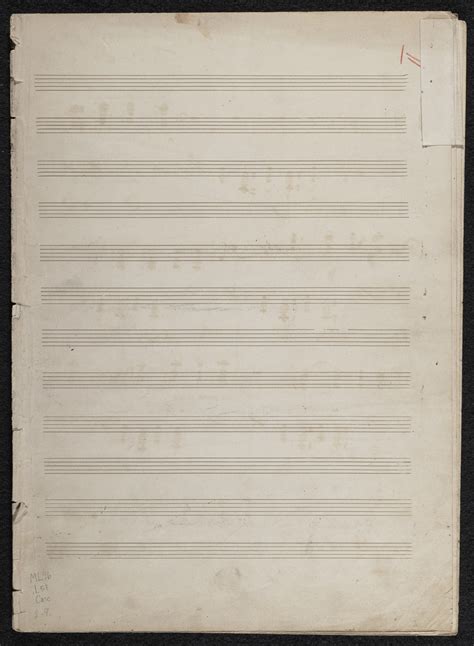 Image 1 Of Music Manuscripts For Den Cypressen Der Villa D Este