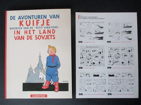 Kuifje In Het Land Van De Sovjets Casterman Softcover Met