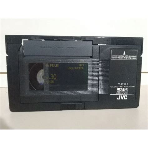 Adaptador Jvc Para Fitas De Video Vhs C Original Motorizado Testado