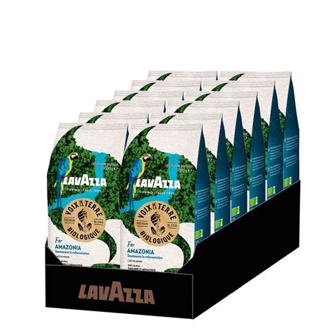 Lavazza Voix De La Terre For Amazonia Caf En Grains Bio Kg