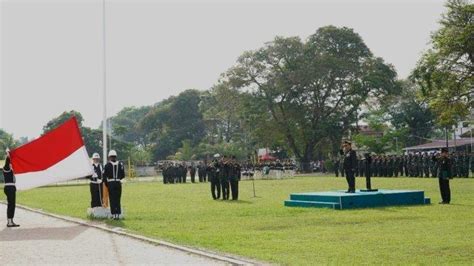 Korem Wirabraja Gelar Upacara Peringatan Hari Pahlawan Teladani