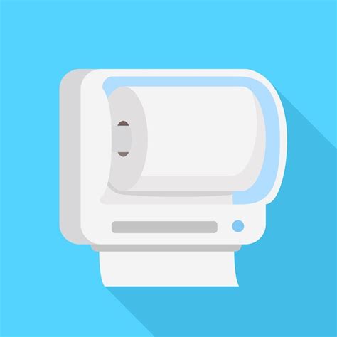 Premium Vector Toilet Paper Roll Icon Flat Illustration Of Toilet