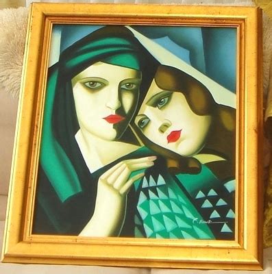 The Green Turban After Tamara De Lempicka By Tamara De Lempicka