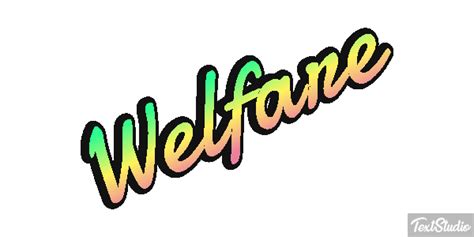 Welfare Word Animated  Logo Designs