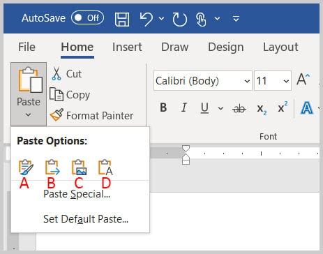 How to Cut, Copy, and Paste in Microsoft Word