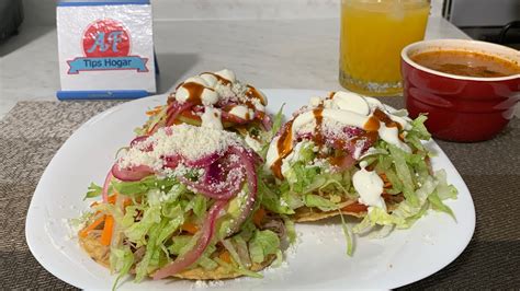 Tostadas De Carne Deshebrada