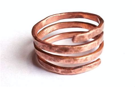 Diy Men S Jewelry How To Make A Hammered Copper Ring