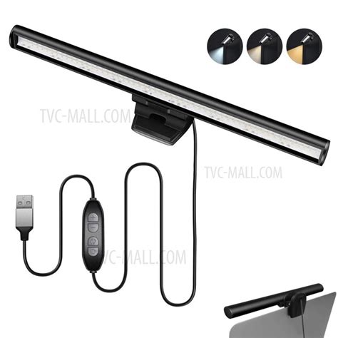 Wholesale 26cm No Glare USB Powered Clip On Laptop Monitor Light Bar Dimmable On Screen Lamp ...