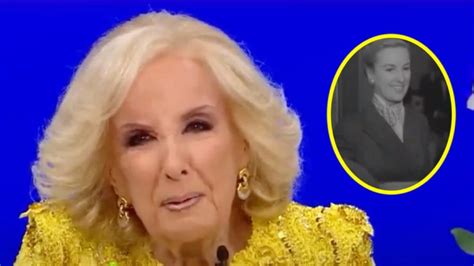 La emoción de Mirtha Legrand al recordar su primer voto y el del resto