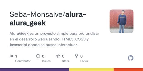 Github Seba Monsalve Alura Alura Geek Alurageek Es Un Proyecto