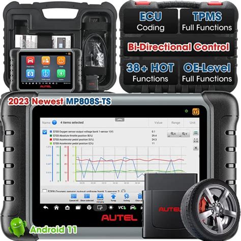 AUTEL MAXIPRO MP808S TS MP808TS Valise OBD2 Outils Diagnostics