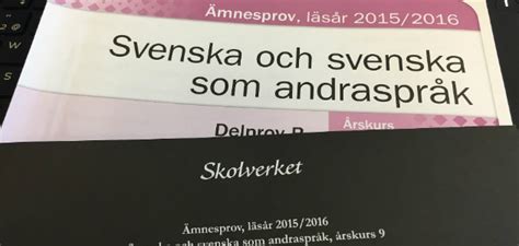 Pedagogisk Planering I Skolbanken Nationella Prov Svenska K