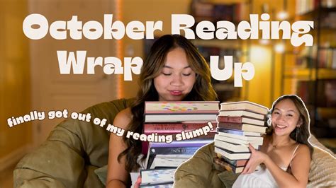 I Read Books In October October Reading Wrap Up Youtube