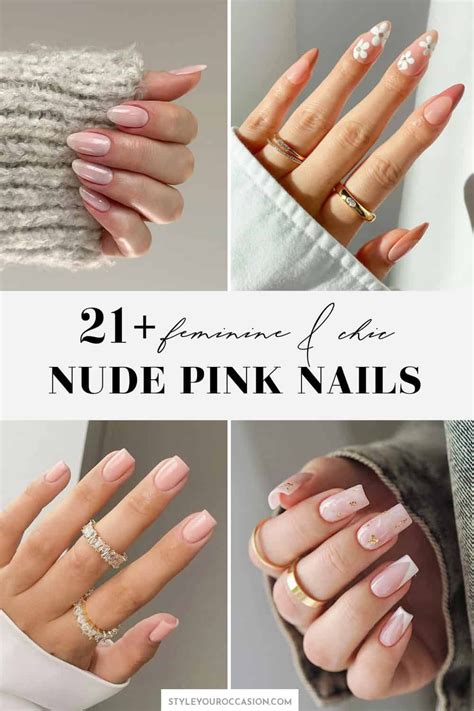 Looking For Chic Nude Pink Nails Ideas This List Of Classy Nude Nails Includes All Kinds Of
