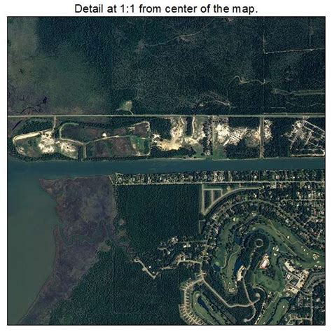 Aerial Photography Map of Gulf Shores, AL Alabama