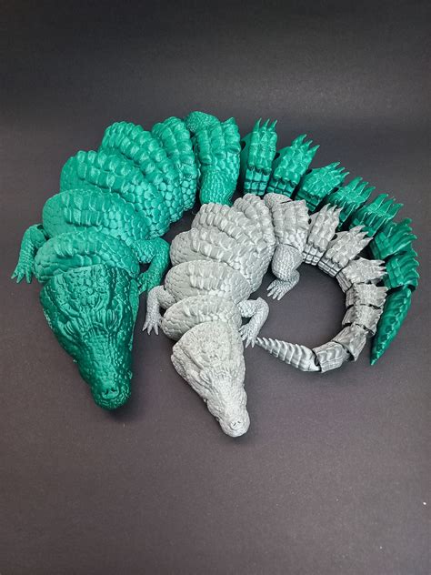 Giant Crocodile Articulated 3d Model 3d Printable Cgtrader