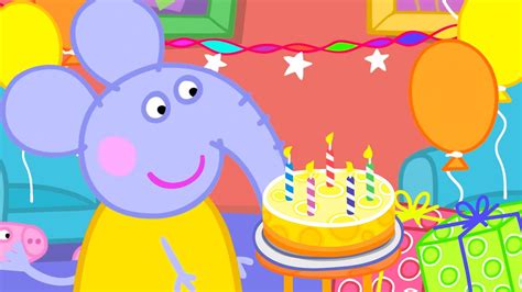 Peppa Pig Celebrates Edmond Elephants Birthday | @PeppaPigOfficial - YouTube