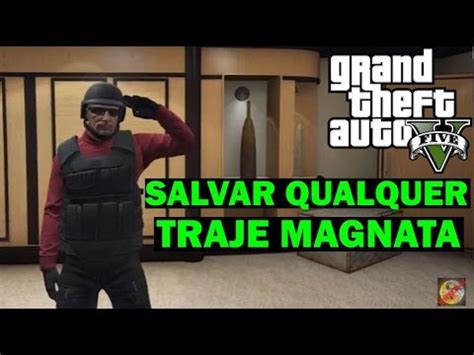 GTA V ONLINE GLITCH TRAJE MAGNATA PEGAR CHEFE SECURESERV TRAJE MOD