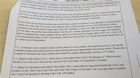 Solved Part C Case Based Questions This Part Contains Three