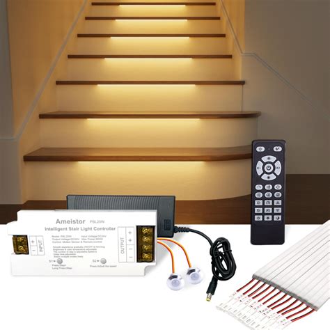 Srora Led Stair Light Controller With Motion Sensor Steps Indoor