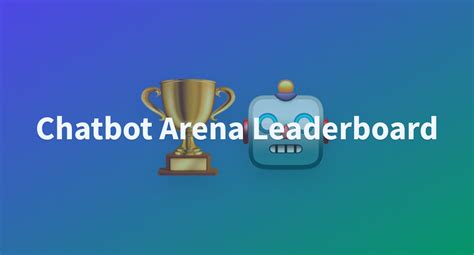 Chatbot Arena Leaderboard A Hugging Face Space By Togetherai