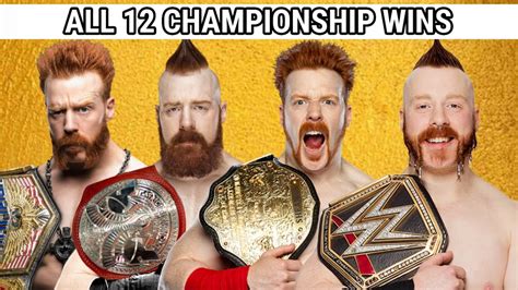 Sheamus All Championship Wins Youtube