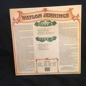 Waylon Jennings Country Music 1981 LP Record Album 12 Vinyl 33 RPM