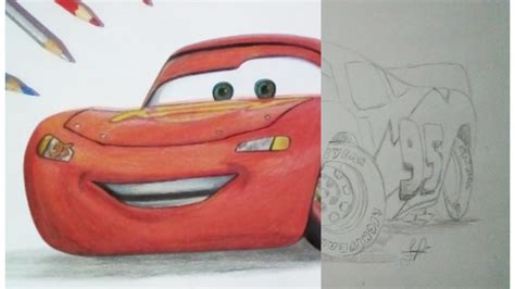 Relampago Mcqueen Como Desenhar Passo A Passo Speed Drawing Cars