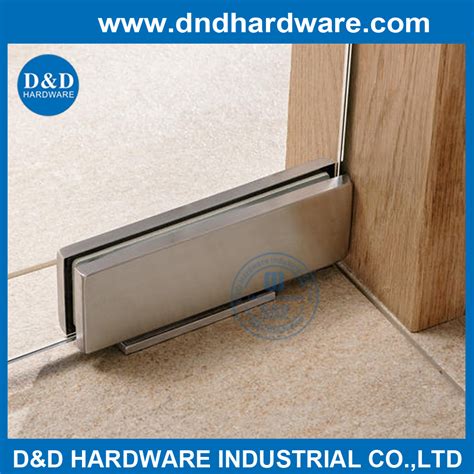 Stainless Steel 304 Bottom Patch Fitting For Entry Frameless Glass Door Dandd Hardware