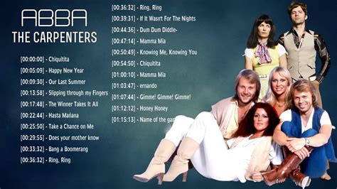 ABBA The Ultimate Love Song Collection 2021 The Carpenters Non Stop