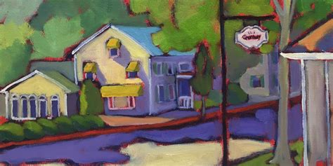 Downtown Light” Rendered Impressions Original Oil Paintings By