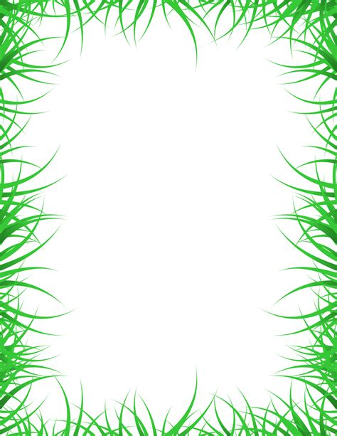 grass frame transparent 14179893 PNG