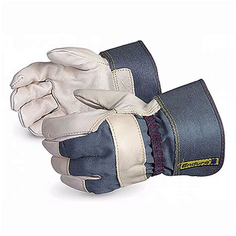 Superior Glove Boe Grain Fitters Gloves With Elastic Backs