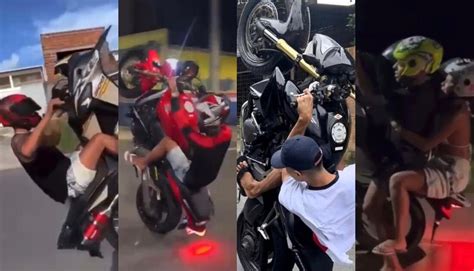 Grupo Que Pratica Rachas E Manobras Arriscadas Em Motos Investigado