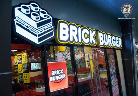 Brick Burger The First Lego Themed Restaurant In The Philippines